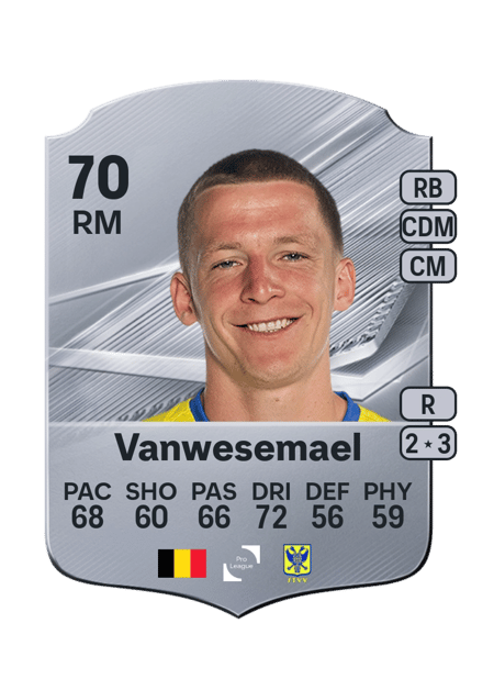 Carte de Robert-Jan Vanwesemael