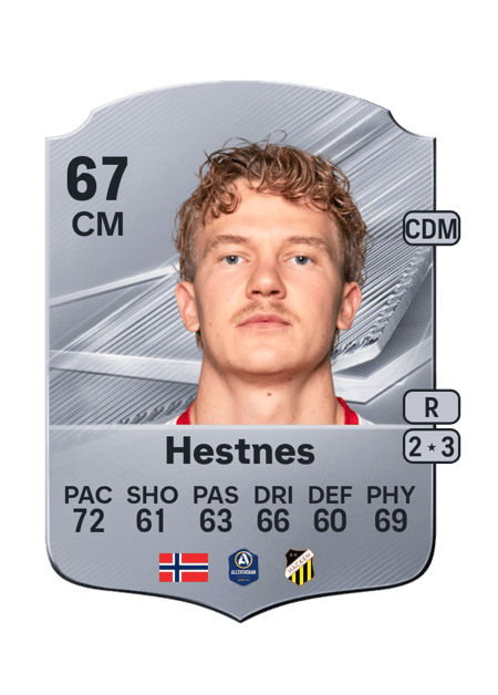 Carte de Simen Hestnes