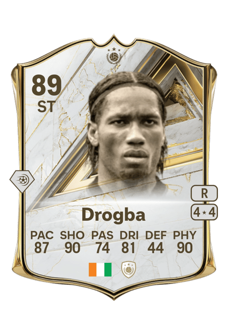 Carte de Didier Drogba