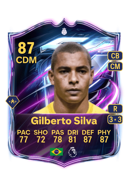 Carte de Gilberto Silva