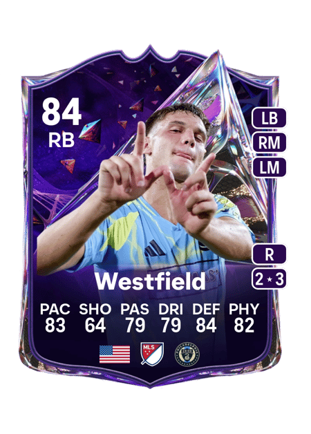 Carte de Frankie Westfield