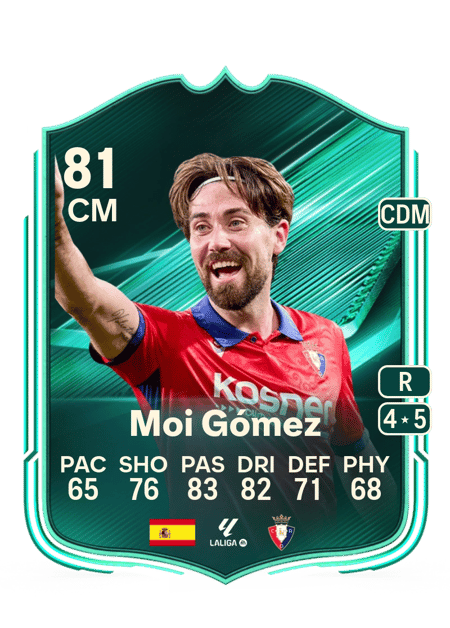 Carte de Moi Gómez