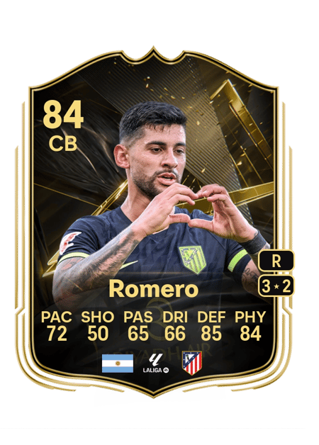 Carte de Cristian Romero