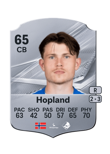 Carte de Nikolai Hopland