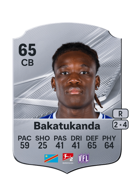 Carte de Elias Bakatukanda