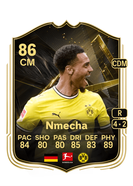 Carte de Felix Nmecha