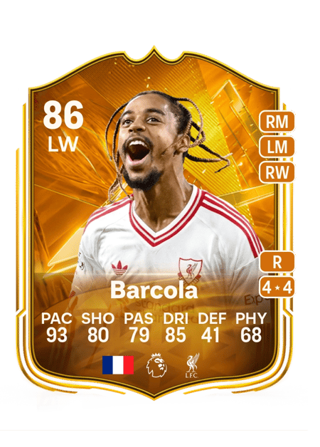 Carte de Bradley Barcola