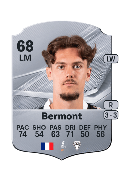 Carte de Anthony Bermont