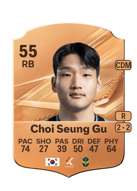 Carte de Choi Seung Gu