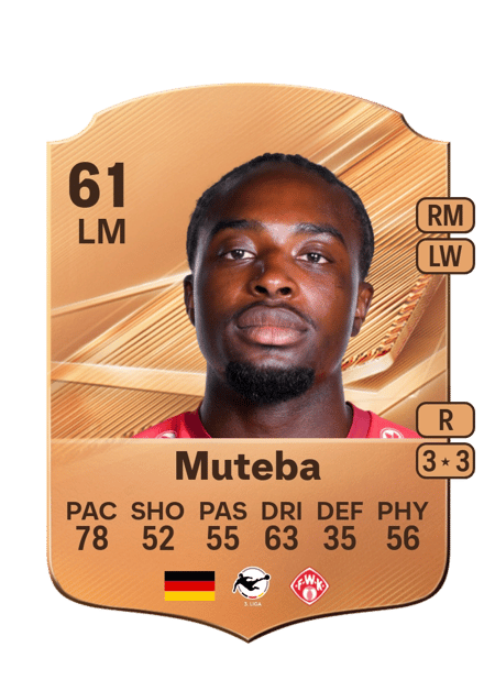 Carte de Eliot Muteba