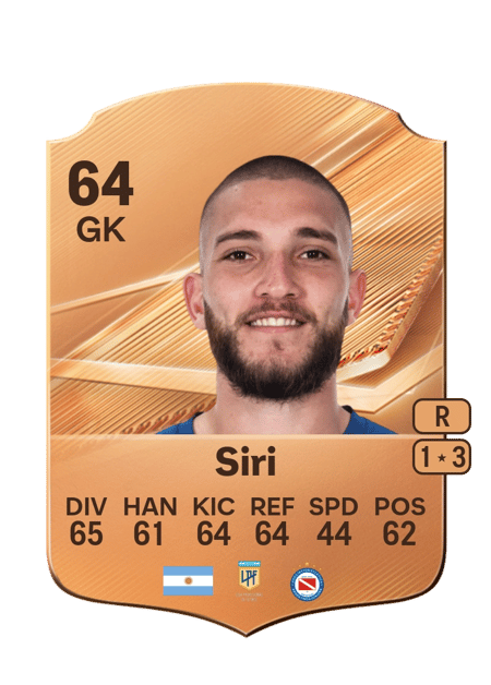 Carte de Gonzalo Siri