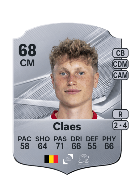 Carte de Thomas Claes
