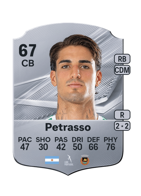 Carte de Francisco Petrasso