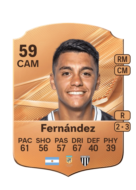 Carte de Esteban Fernández