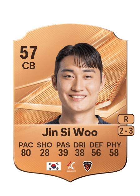 Carte de Jin Si Woo