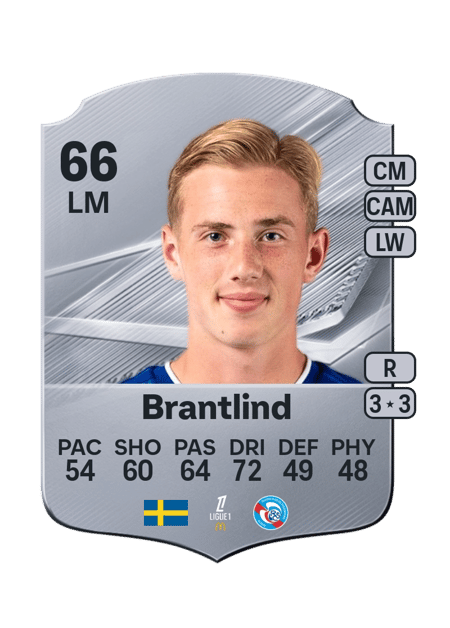 Carte de Benjamin Brantlind