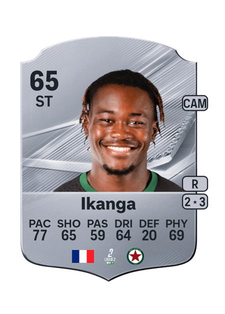 Carte de Jovany Ikanga