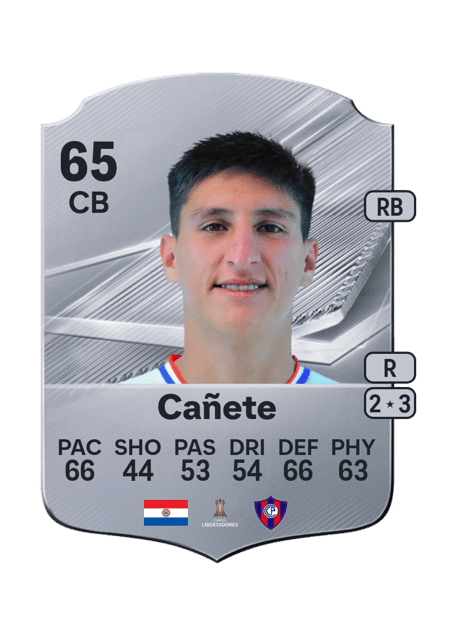 Carte de Alexis Cañete
