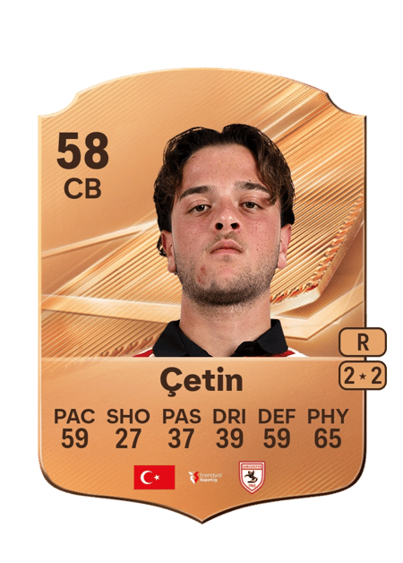 Carte de Bedirhan Çetin