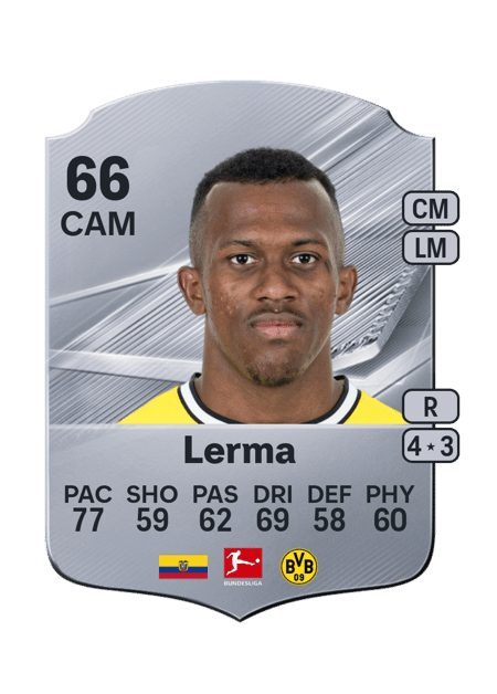 Carte de Justin Lerma