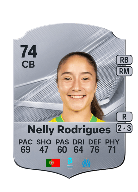 Carte de Nelly Rodrigues