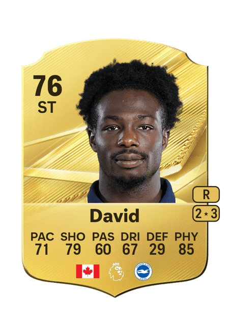 Carte de Promise David