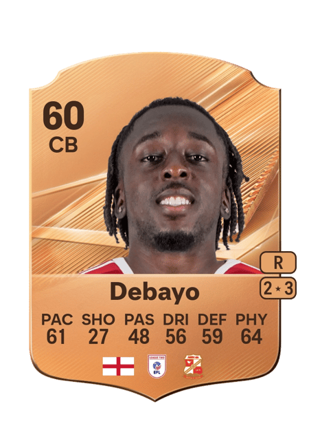 Carte de James Debayo
