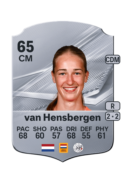Carte de Jade van Hensbergen