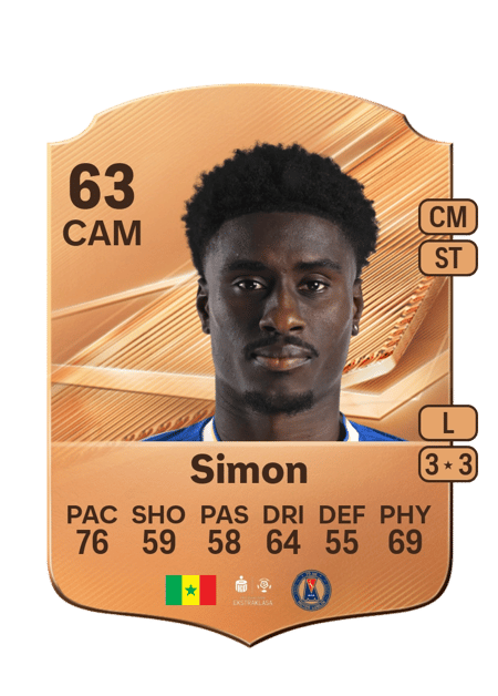 Carte de Christopher Simon