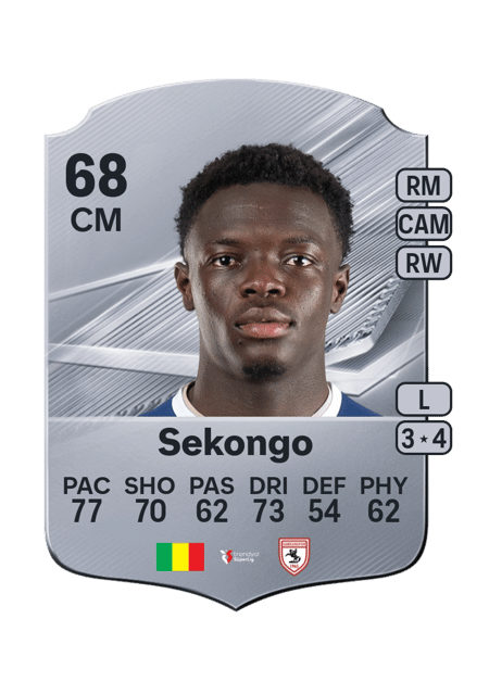 Carte de Anto Sekongo