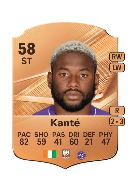 Carte de Abdoulaye Kanté