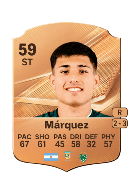 Carte de Brandon Márquez
