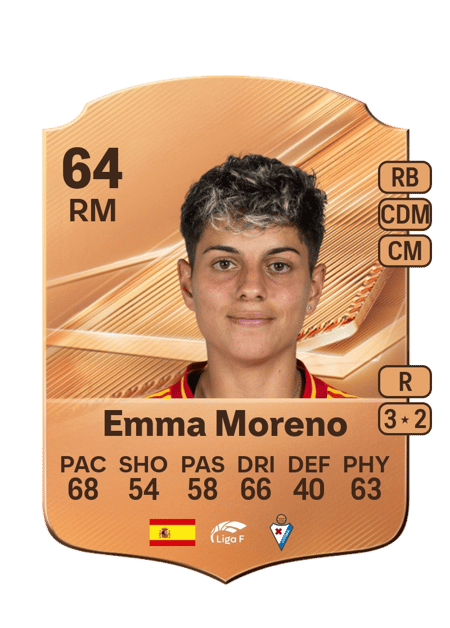 Carte de Emma Moreno