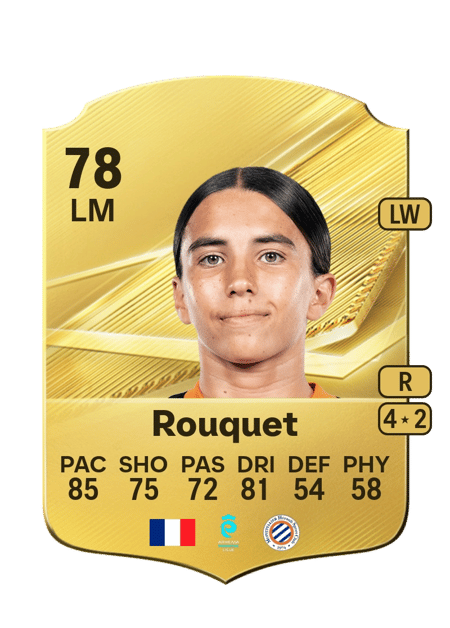 Carte de Justine Rouquet