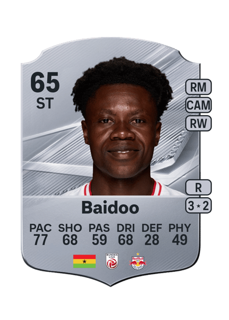 Carte de Edmund Baidoo
