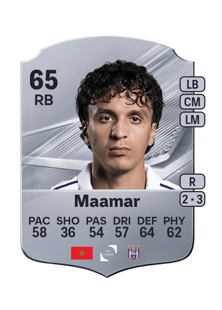 Carte de Ali Maamar