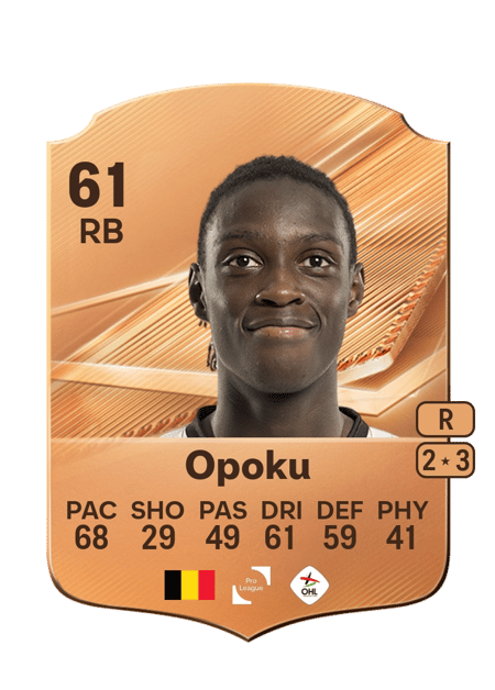 Carte de Davis Opoku