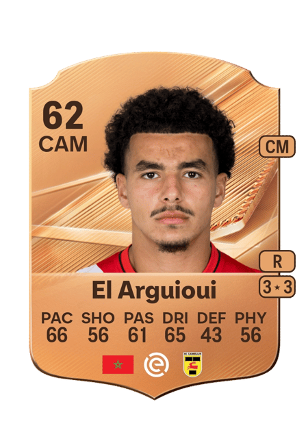 Carte de Rafik El Arguioui