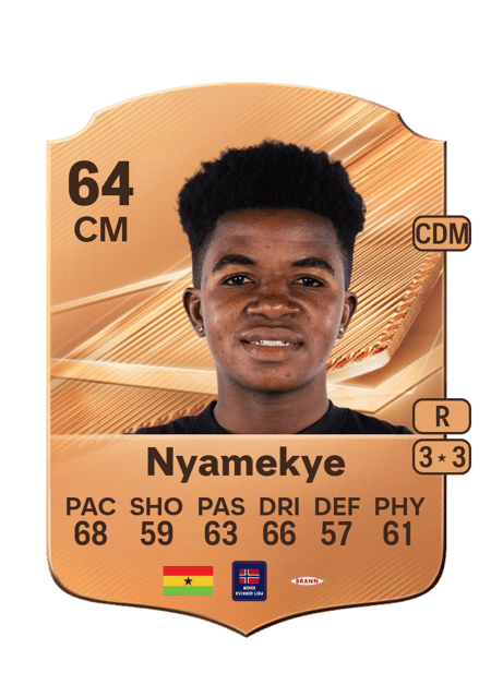 Carte de Stella Nyamekye