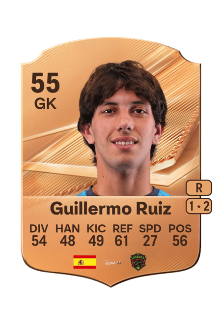 Carte de Guillermo Ruiz