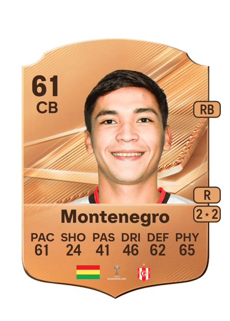 Carte de Leonardo Montenegro