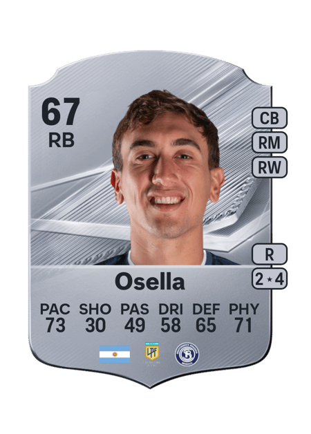 Carte de Alejo Osella