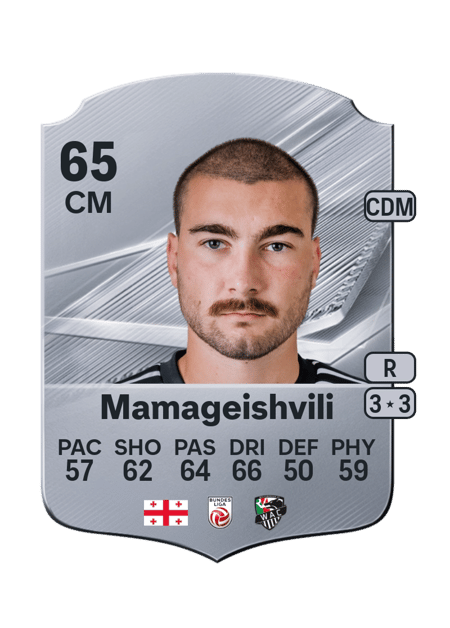 Carte de Otar Mamageishvili