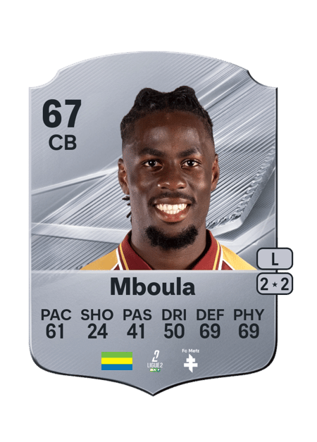 Carte de Urie-Michel Mboula