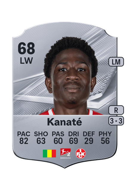 Carte de Ibrahim Kanaté