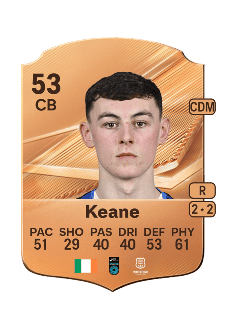 Carte de Sean Keane