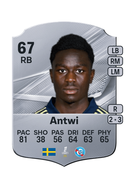Carte de Genesis Antwi