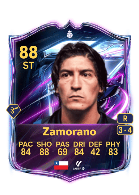 Carte de Iván Zamorano