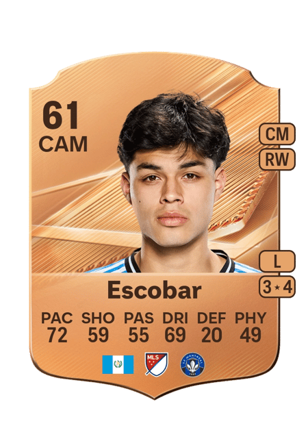Carte de Olger Escobar