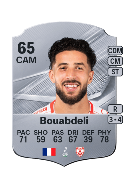 Carte de Walid Bouabdeli